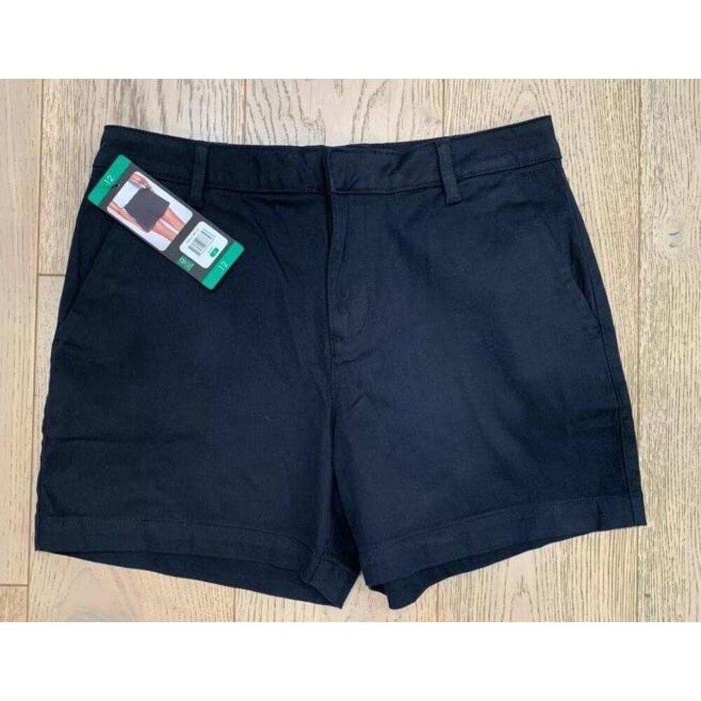 Banana Republic Ladies' Chino Short Black Size 12 AJ9